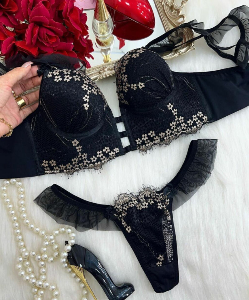 Conjunto de lencería cropp